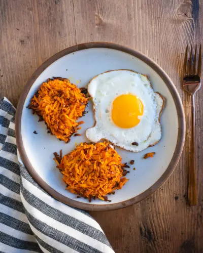Hachis de petit-déjeuner aux patates douces