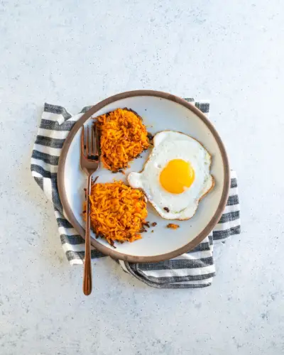 Assiette de petit déjeuner santé