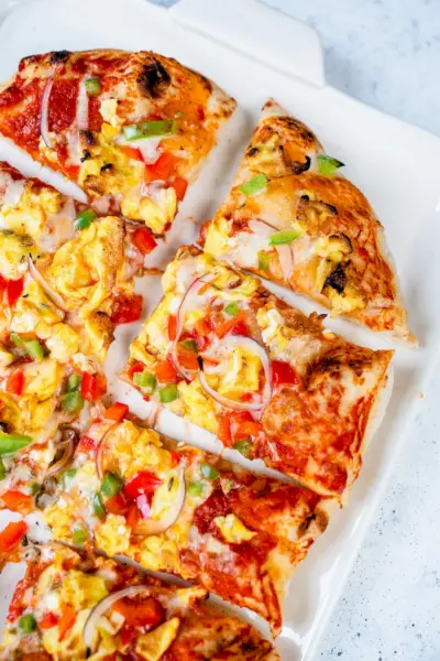 Pizza de café da manhã
