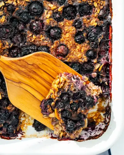 Avena Al Horno Con Arándanos