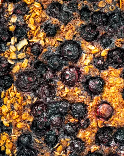 Avena Al Horno Con Arándanos