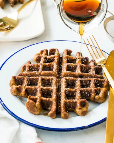 Waffles de gengibre