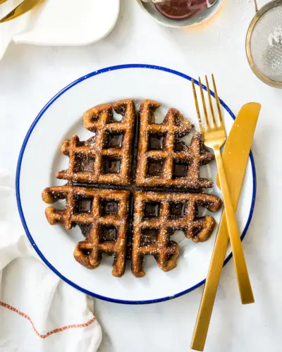 Waffles de gengibre