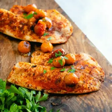 Tilapia grillé