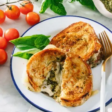 Pesto grilovaný syr