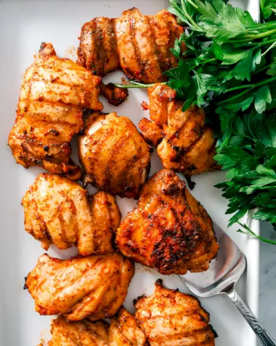 Cuisses de poulet grillées