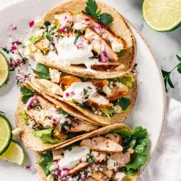 Hühnchen-Tacos
