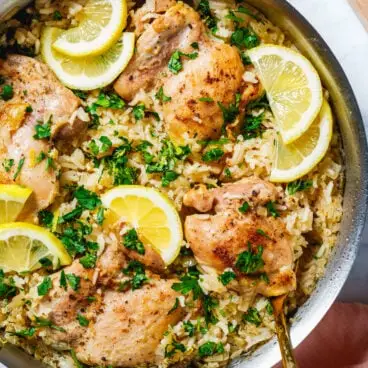 Rezept für Hühnchen und Reis