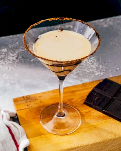 Recette de martini au chocolat
