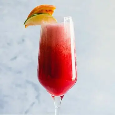 Mimosa de cranberry