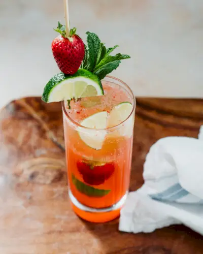 Rezept für Erdbeer-Mojito