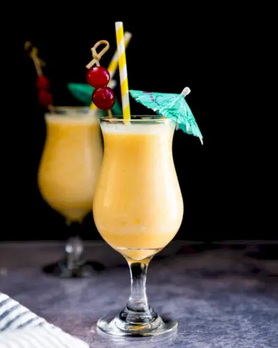 Ingredientes da Pina Colada