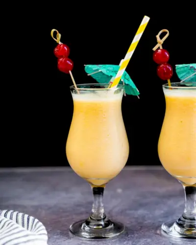Ingredientes da Pina Colada