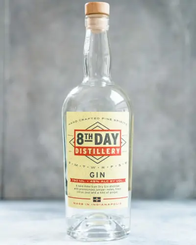 Bouteille de gin