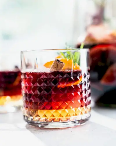 Sangria de cidra de maçã