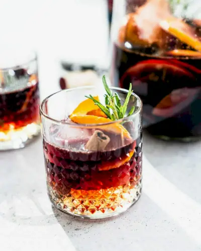 Receita de sangria de cidra de maçã