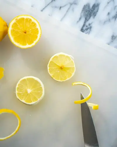 Comment faire un zeste de citron