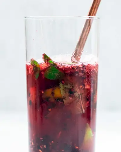 Ostružinový bourbon smeč