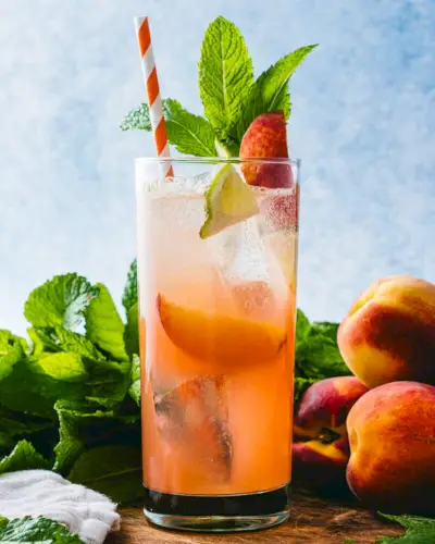 Pfirsich-Mojito