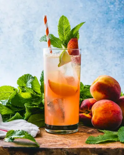Pfirsich-Mojito