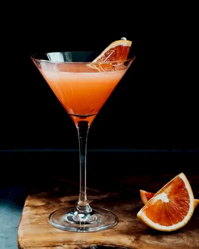 Martini de laranja sanguínea