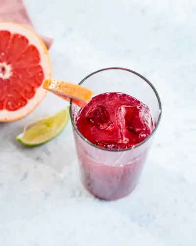 Recette de cocktail canneberges et pamplemousse