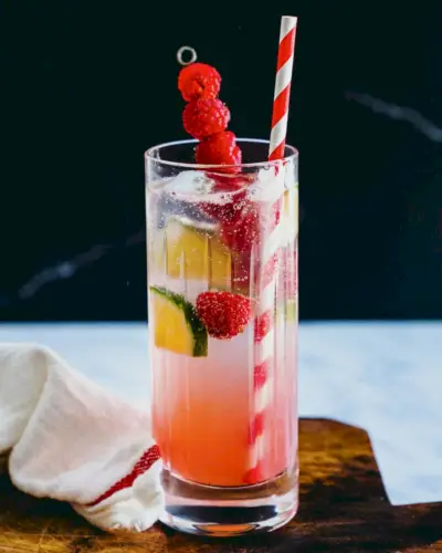 Rickey framboise-lime