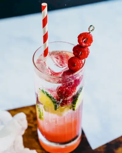 Rickey framboise-lime