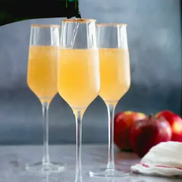 Mimosas de cidra de maçã