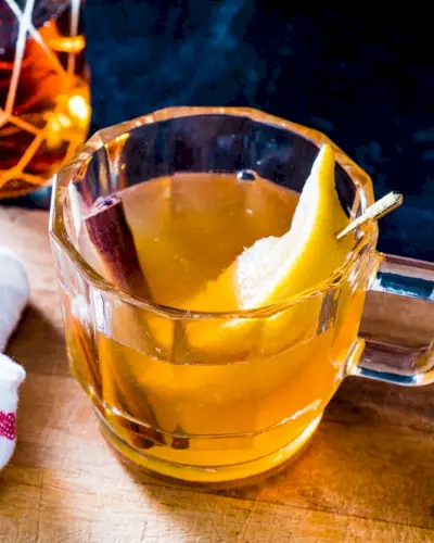 Receita de rum toddy quente