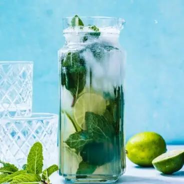 Rezept für einen Mojito-Krug