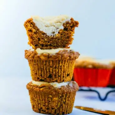 Muffin con crema di zucca