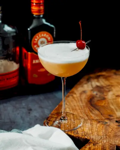 Whisky sour au blanc d'oeuf