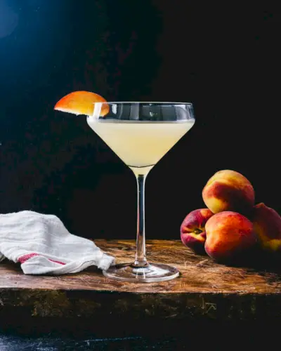 Receita de daiquiri de pêssego