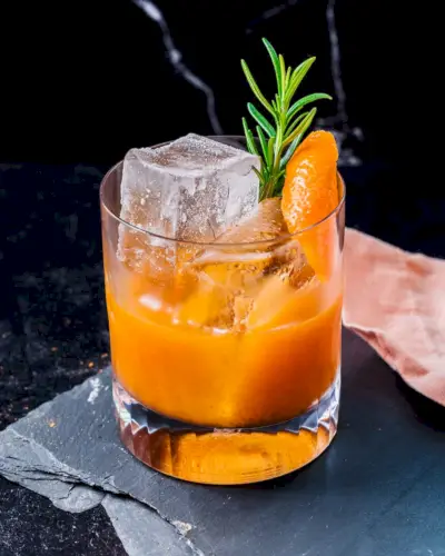 Kürbiscocktail Kürbis altmodisch