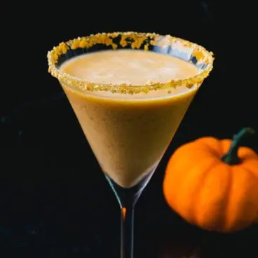 Kürbiskuchen-Martini
