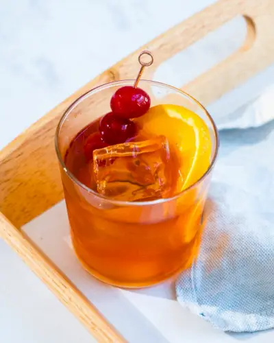 Wisconsin Old Fashioned : aigre-doux, pressé