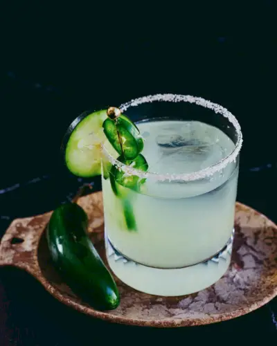Gurken-Jalapeno-Gänseblümchen
