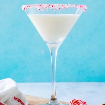 Martini à la menthe poivrée