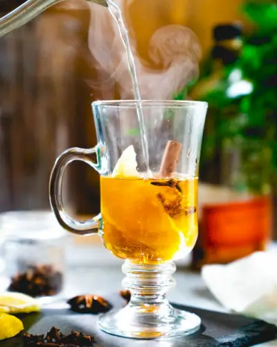 Bourbon horký toddy