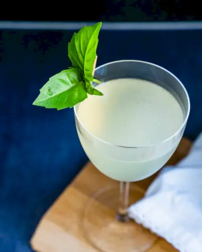 Cocktail au basilic