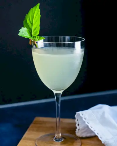 Cocktail au basilic
