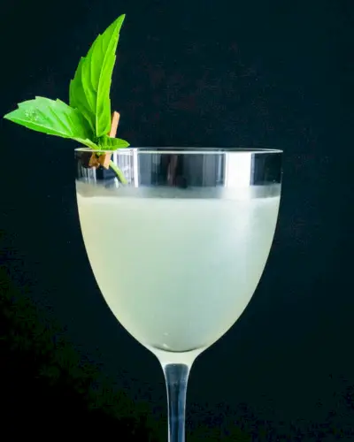 Cocktail au basilic