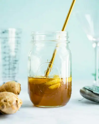 Einfacher Ingwersirup