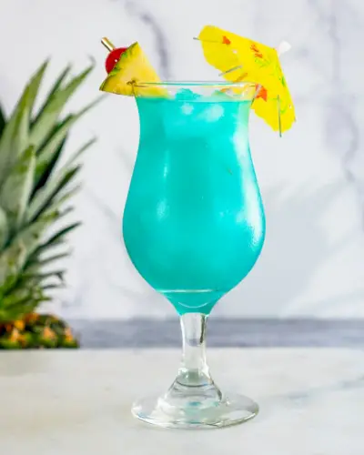 Blaues Hawaii-Getränk