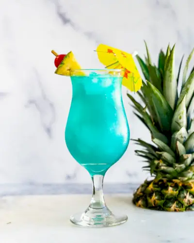 Blaues Hawaii-Getränk