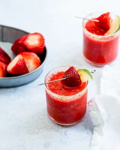 Receita de margarita de morango