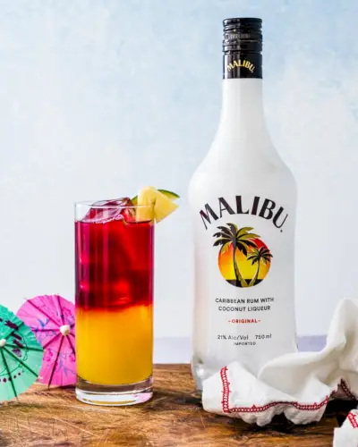 Rhum de coco Malibu