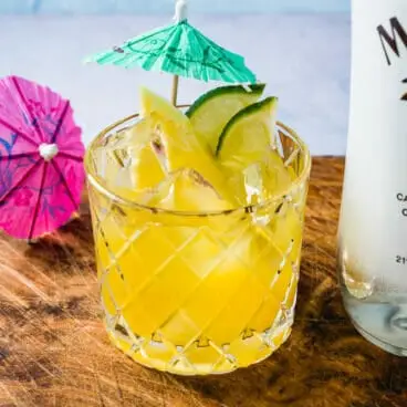 Malibu et ananas