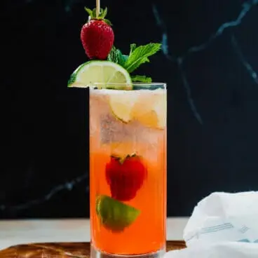 Jahodové Mojito